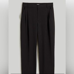 Madewell Pleated Tapered-Leg Pants